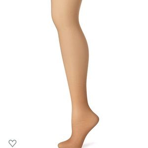 Tan silk sockings very new